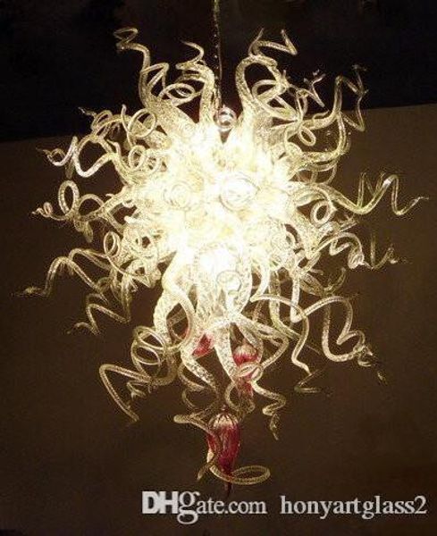 

100% mouth blown borosilicate wedding decorations led light ceiling modern crystal chandeliers murano glass pendant lamps