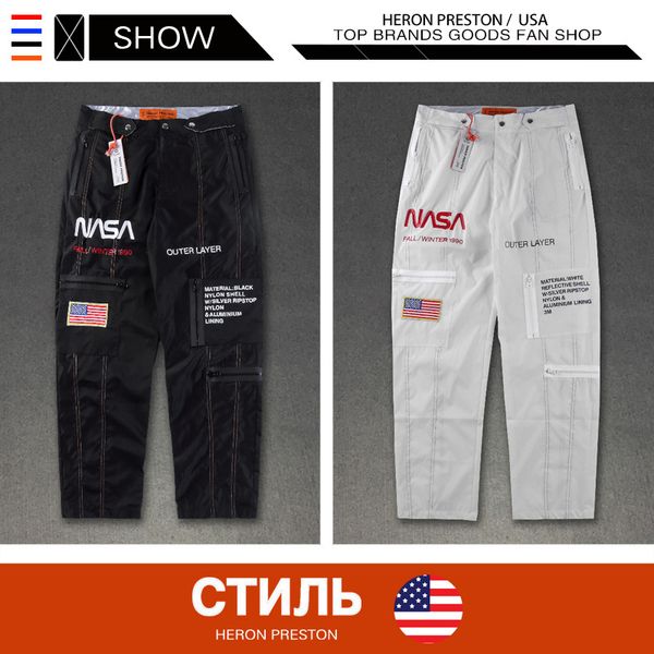 

Mens 2019 Luxury Designer Clothes Euramerican Popular Logo HERON PRESTON Casual Pants Fashion Hipster Hip-hop Sports Pants Men Women