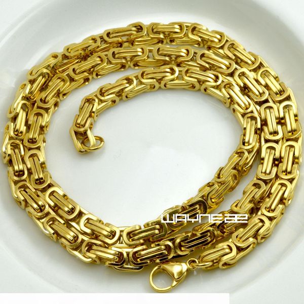 

n311-heavy gold tone 60cm,70cm length men women solid link necklace chain 6mm w, Silver