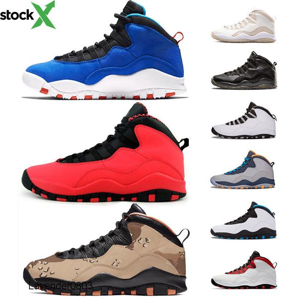 

10s desert camo tinker jumpman basketball shoes  cement x bobcats grey chicage grey iam back powder blue trainers sports sneaker size 7-13, Black