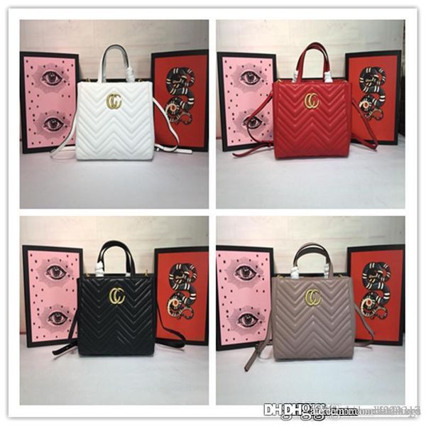

2018no.2gu gg marmont med matelasse shoulder bag mystic white chevron 453569 fina 4 colors fashion bags size:26*21*12cm
