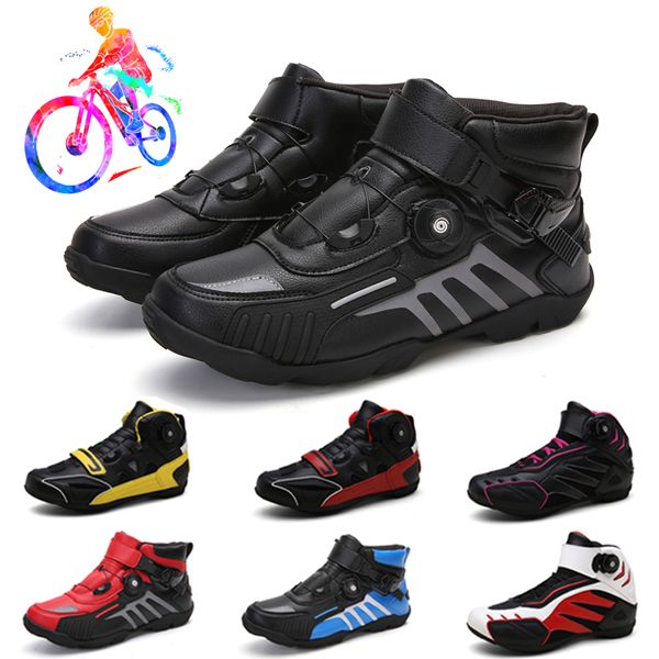 

cycling shoes men breathable pro self-locking road bike shoes bicycle women ultralight athletic racing sneakers zapatos ciclismo, Black
