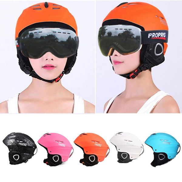 

professional kids windproof ski helmet for men women safety ultralight skating skateboard snowboard snow sports helmets