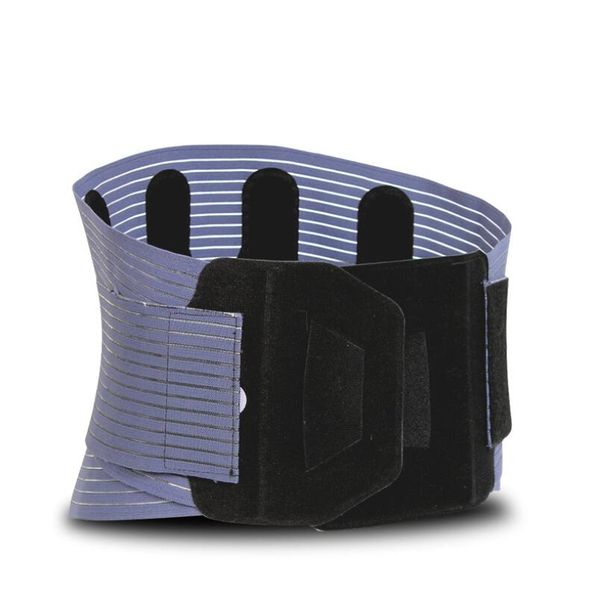 

waist support lumbar belt back brace bandage health care pain relief posture corrector gym fitness waist protector, Black;gray