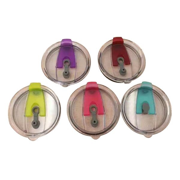 6 colori tazza in acciaio inox tazza auto coperchio bicchieri 30 oz coperchio ribaltabile tappo resistente agli spruzzi coperchio della guarnizione impermeabile