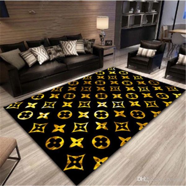 

classic style fashion letter pattern carpet european carpets living room non-slip mat ing