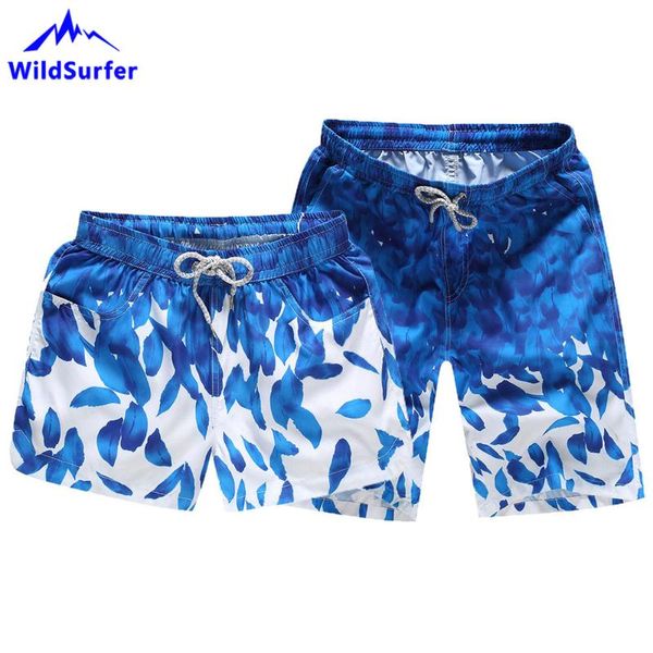

wildsurfer quick beach shorts for couple swimwear men surf short pants male summer women swim surf short de bain femme sp67