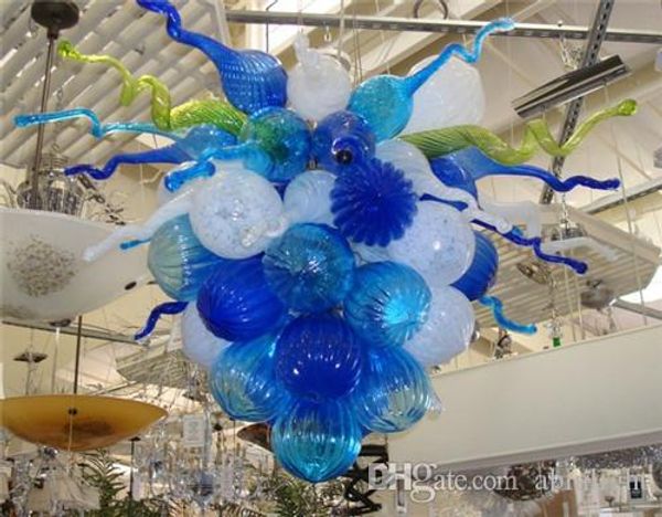 

ale european style ce/ul certificate energy-saving murano glass crystal art decorative designed smart chain ceiling chandelier