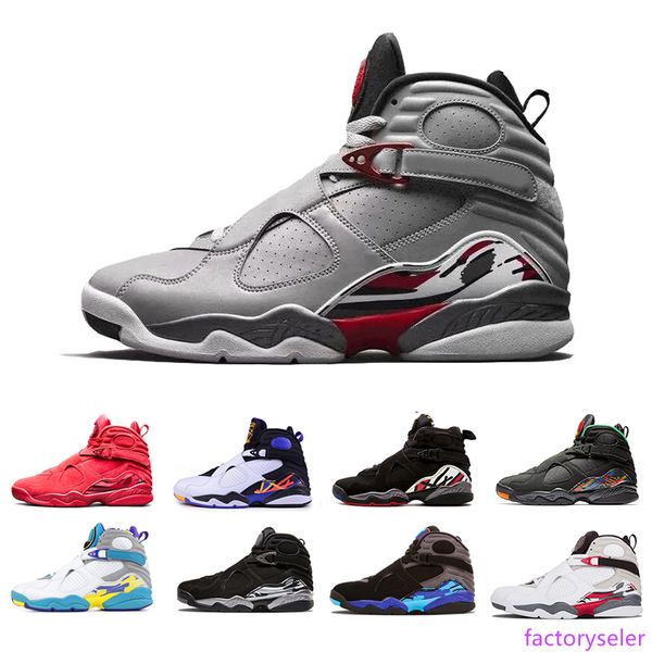 

new 3m reflective valentine's day red 8 vii 8s men basketball shoes raid three peat aqua chrome countdown pack mens outdoor sports snea