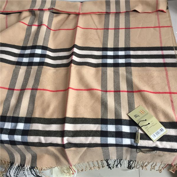 

Winter 2018 new thick ca hmere carf luxury brand cla ic plaid printed ca hmere carf dual purpo e cape 200 70cm