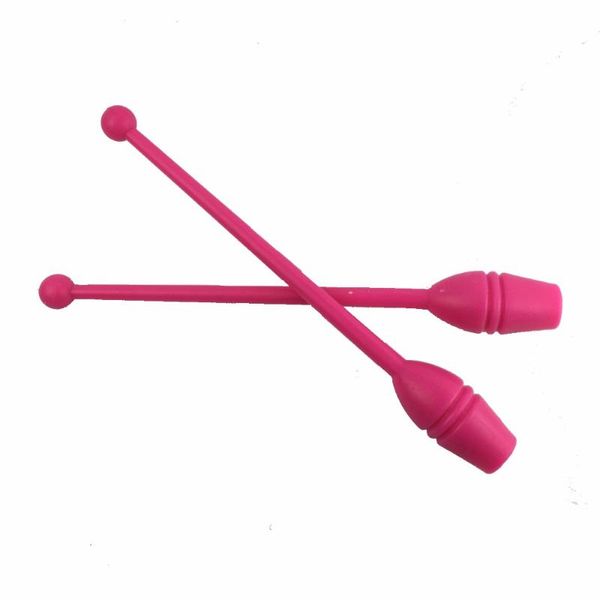 

1 pair children rhythmic gymnastics rg sticks bars apparatus 37cm 14.6" dancing sports fitness equipment non-tox plastic