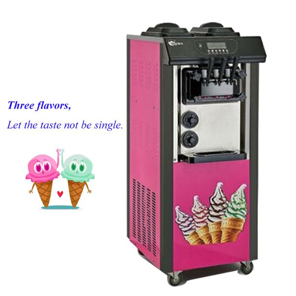 

Commercial oft erve 3 flavor vending ice cream machine for ale
