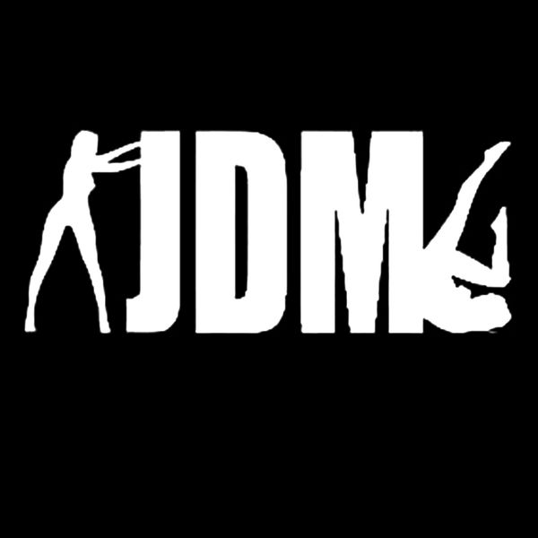 

16*6.7cm jdm aduilt girl car vinyl sticker funny personality stickers vinyl decals