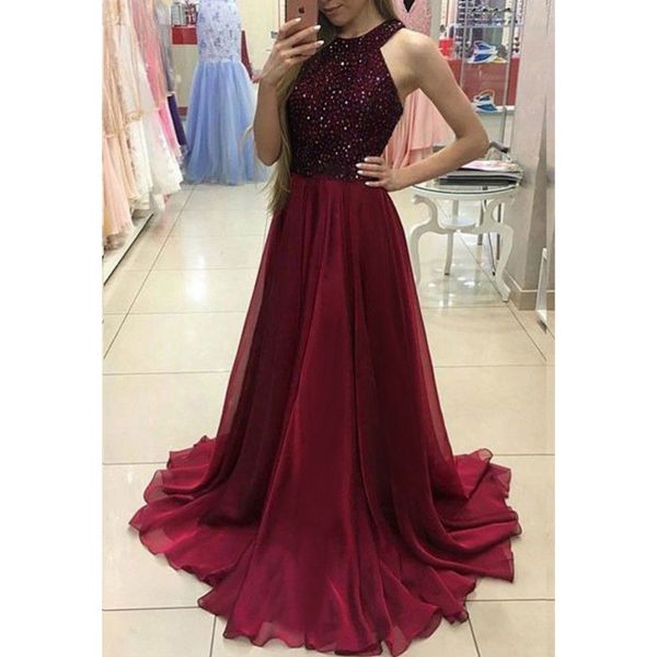 

long dress woman clothing woman clothes women ladies formal sleeveless christmas evening party ball prom drop shipping, Black;gray