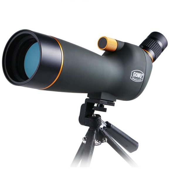 

gomu 20-60x60 monocular zoom hd connect camera portable tripod telescope spotting scopes for bird watching hunting