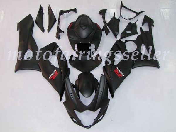 

new abs plastic fairings kit fit for suzuki gsxr1000 2005 2006 gsxr1000 05 06 injection mold matte black and white red logo