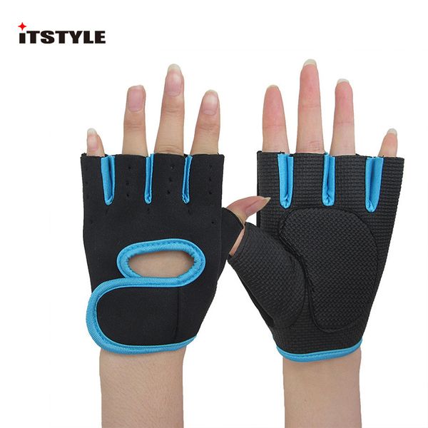 

itstyle fitness weight lifting help sport gloves exercise workout gym body building training half finger glove