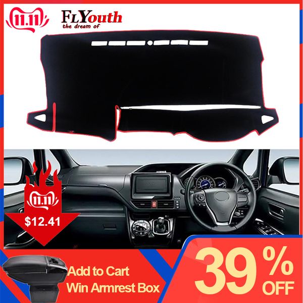

car dashboard cove for noah voxy 2014-2019 right hand drive auto sun shade dash mat dash pad carpet anti-uv non-slip 1pc