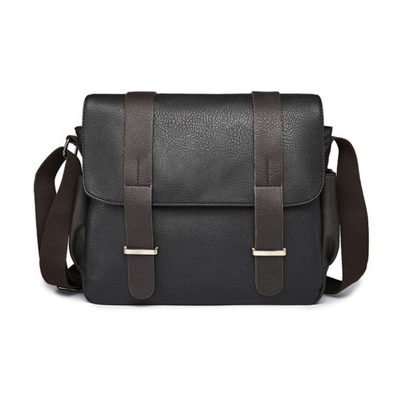 

1 pcs men shoulder crossbody bag canvas vintage for school travel mobile phone bs88