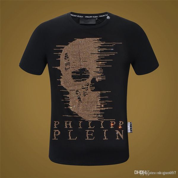 

newst 100% cotton t-shirt fashion casual funny skull print t shirt men harajuku brand clothing funny tshirts, White;black