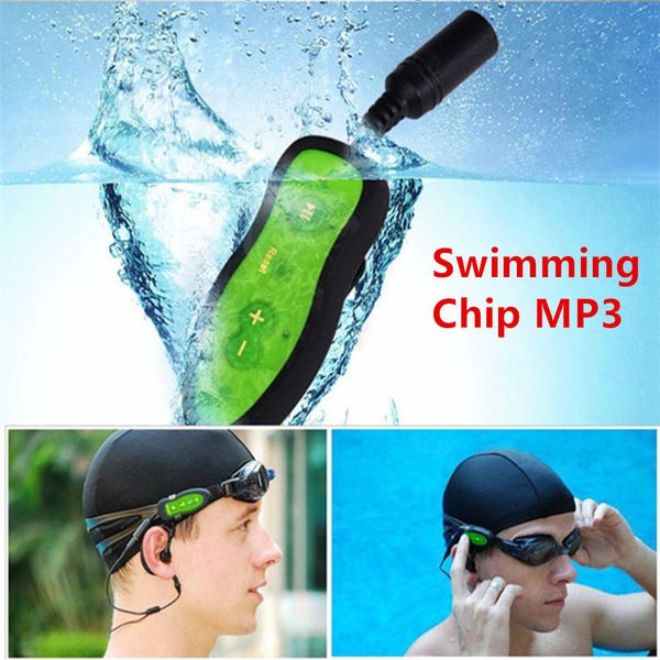 

swimming mp3 player sport music 4gb mp3 diving waterproof ipx8 water swim mini usb clip digital mp3 music player with earphones