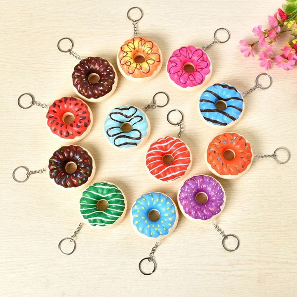 

pu donut bubbler squishy брелок взрослые дети декомпрессионные игрушки рождественские подарки xd19995