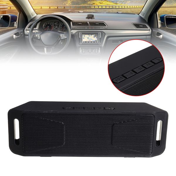 

1pc handsbluetooth car kit auto wireless speaker portable usb mini bass stereo for travel camping hiking driving