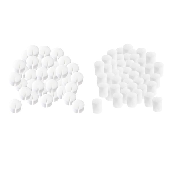 

100 pcs soilless seed planting sponge vegetable cultivation plant growth system garden supplies