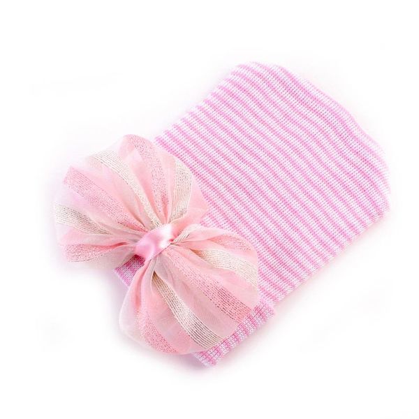 

newborn bowknot soft lovely hat newborn baby hats with pretty hats autumn winter baby headwear caps warm caps, Yellow