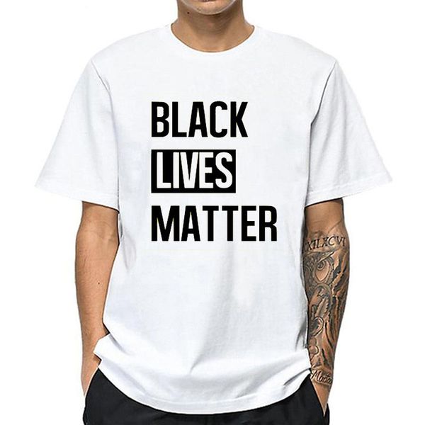 

black lives matter men t shirt i cant breathe summer t-shirts tee hipster drop shipping, White;black