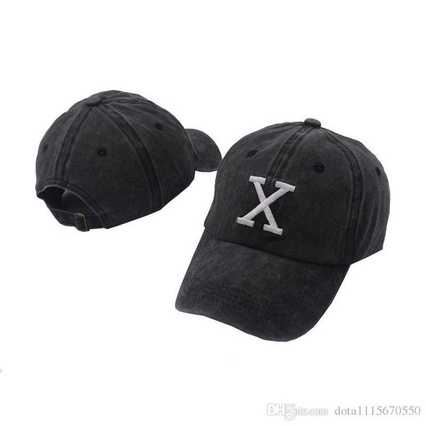 

new style fashion percent cotton hip hop cotton love baseball caps embroidered letter x adjustable snapbacks sport visor gorras hats, Blue;gray
