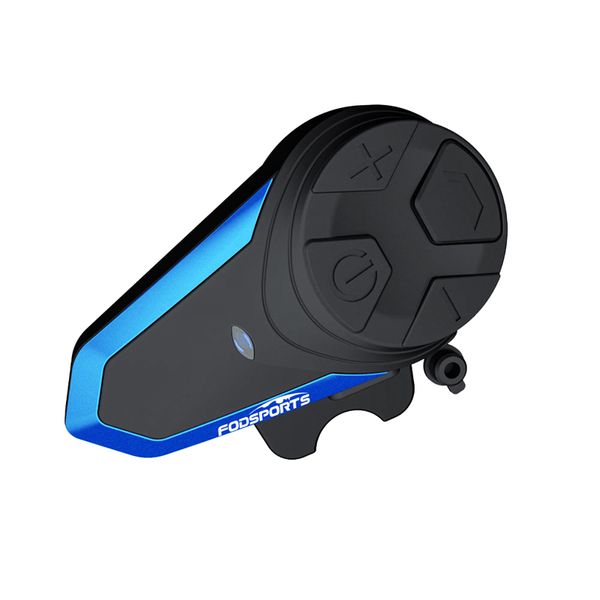 

1pc fodsports bt-s3 intercom wireless bluetooth for helmets 2 riders 1000m motorcycle helmet speakers waterproof moto interphone
