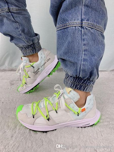 

authentic off athlete in progress x zoom terra kiger 5 white wmns safety orange metallic silver-sail cd8179-100 women sports running shoes