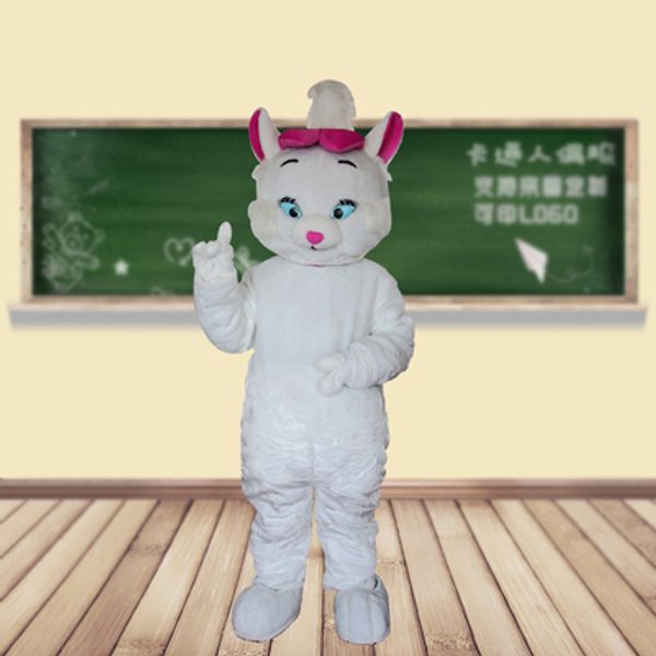 

new kind of cat mascot costume dress on stock, Red;yellow