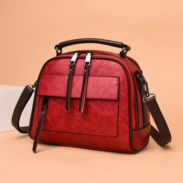 

женская сумка корейской версии кожа случайные одно плечо мешок оболочки форма наклонная повседневная сумка