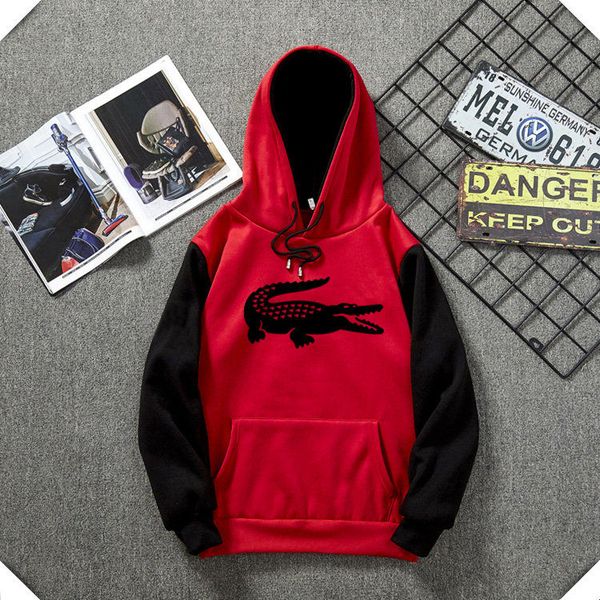 

casual hoodie loose set of letters plum blossom printing long-sleeved casual sweater luxury street hoodie, White;black