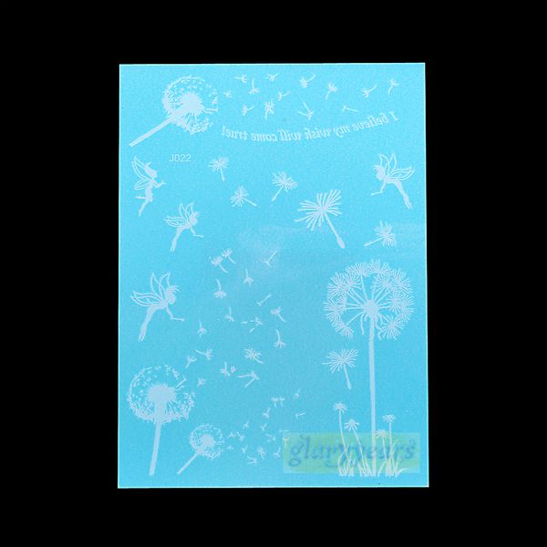 Livraison Gratuite 1 Feuille Noir Femme Pissenlit Fleur