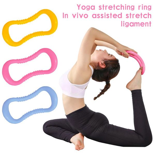 

sfit yoga circle pilates ring fitness gym equipment home exercise full body building workout tools yoga stretching training