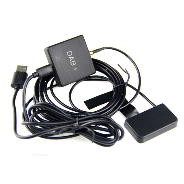

dab digital radio durable player amplified audio accessories usb dvd external portable car use mini adapter receiver box