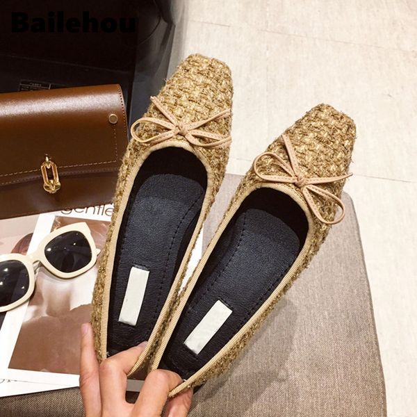 

suojialun women flat shoes 2019 casual fashion slip-on ballerina spring round toe ladies ballet flats sapatos femininos loafers, Black