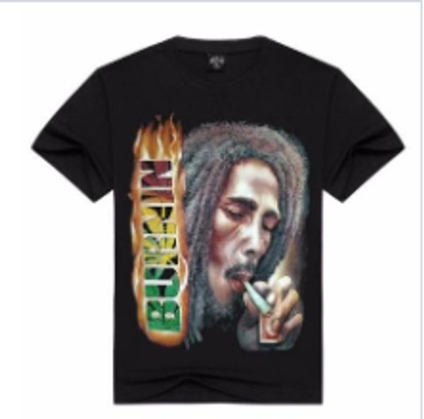 

новейшая мода легенда певица регги боб марли футболка женщины мужчины лето унисекс 3d печати с коротким рукавом crewneck повседневные топы т, White;black