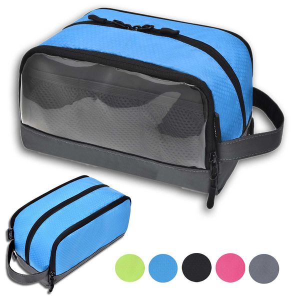 

soperwillton travel toiletry bag for men women dopp kit shaving bag organizer nylon perfect travel accessory gift #9003