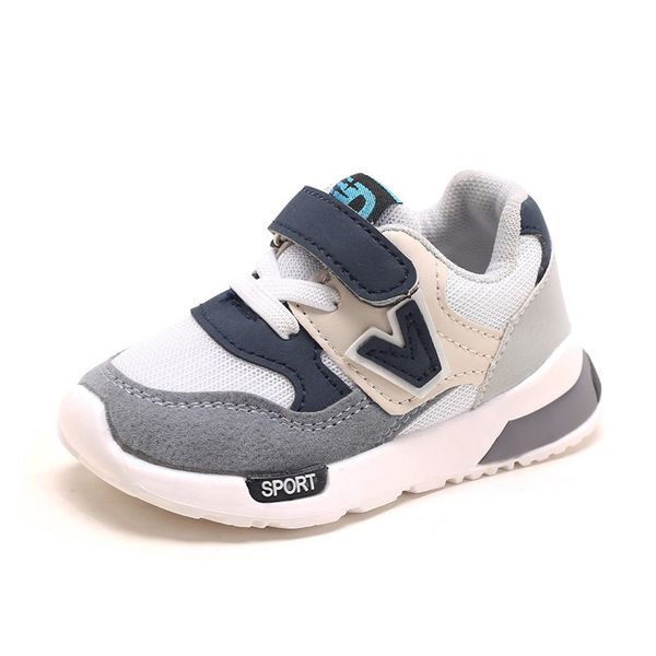 

spring autumn baby sneakers toddler kids casual shoes child boys girls air mesh breathable running sports shoes sneakers, Black