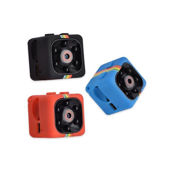 

2019 new sq11 mini camera hd 1080p night vision camcorder car dvr infrared video recorder sport digital camera support tf card dhl