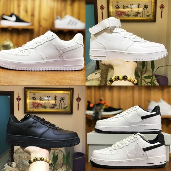 

designer shoes men women low cut one 1 casual shoes white black dunk skateboarding sport shoes classic af trainers fashion sneakers
