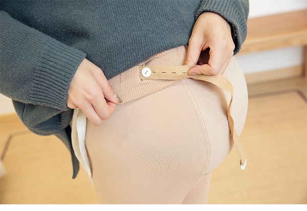 

maternity clothes winter solid color adjustable leggings for pregnant women thick all match pregnancy trousers, Blue