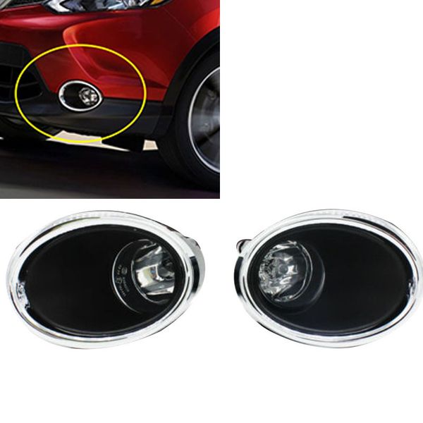 

car bumper fog light set turn signal for rogue sport 2017 2018 with switch harness