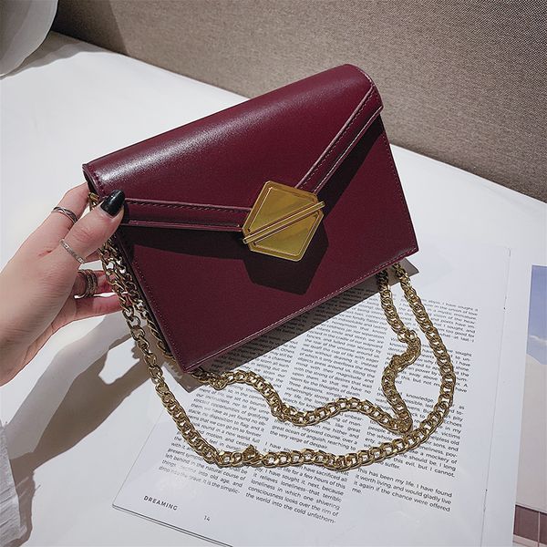 

High Quality Chain Clutch Flap Bags Cross body Purse Famous Brand Ladies Strap Bags Zhongbang /12