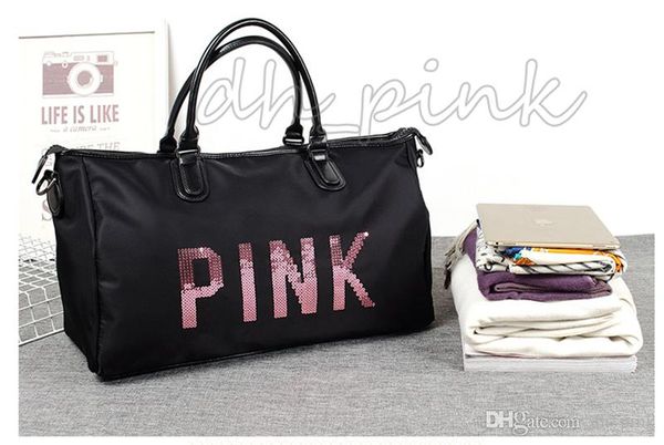 

2017 Холст секретный Сумка Для Хранения организатор Большой Розовый Мужчины Женщины Дорожная Сумка Водонепроницаемый Виктория Повседневная Пляжные Сумки для Упражнений