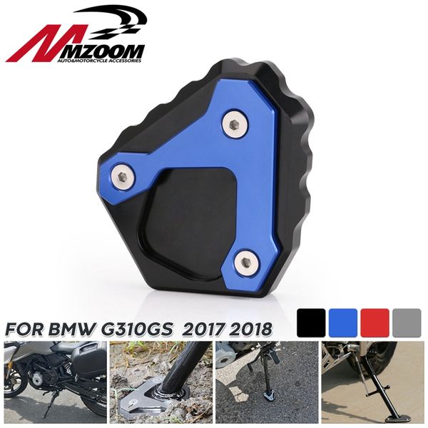 

motorcycle kickstand support plate foot side stand enlarge extension pad for g310gs g 310gs g 310 gs 2017 2018